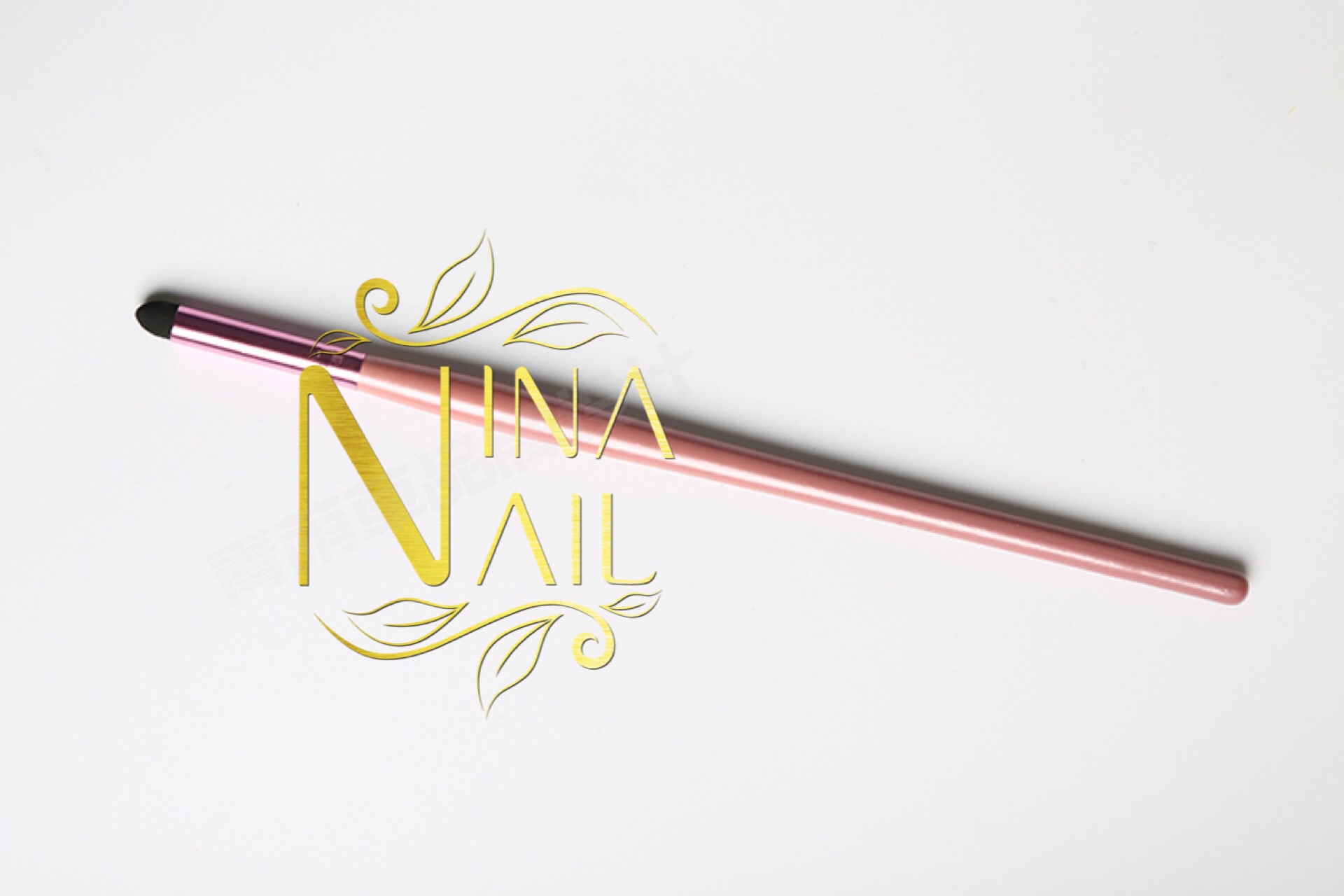 Nina Nail Nhật Bản công cụ làm móng mới smudge gradient trị liệu bằng bọt biển - Công cụ Nail vẽ cọ bản