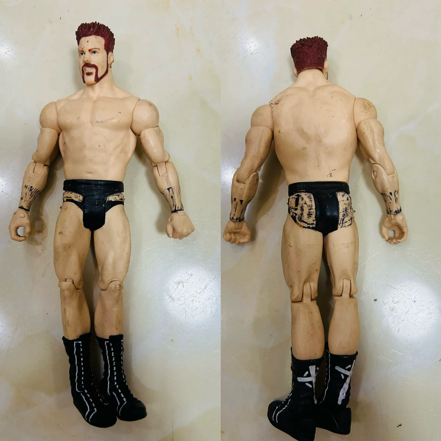 Мателл, wrestler, кукла, подвижная мини-фигурка, 7 дюймов