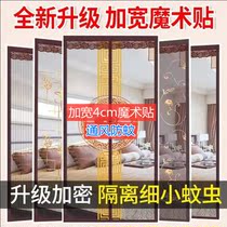 Magic Sticker Mosquito-Proof Door Curtain Summer New Bedroom Outer Door Partition Curtain Self-Stick Upscale Magnetic Home Free Stiletto