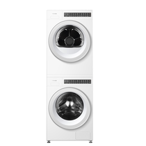 (New Product Debut) Toshiba 10kg Washing machine ultra-thin Home Large-capacity Washing Suit Roller Dryer