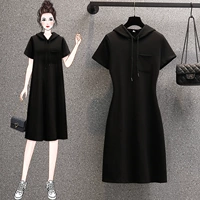 Небольшое дизайнерское свежее платье, подходит для подростков, тренд сезона, свободный крой