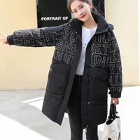 Черная [бренд -счетчик скидка кабинета скидка на внешнюю торговлю подлинную женскую антисезонную шерсть зимняя одежда]