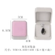 Cao cấp hộp trang sức flannel bông tai mặt dây chuyền bao bì vòng cổ vòng đeo tay hộp quà tặng vòng trang sức bán buôn - Vòng đeo tay Cuff