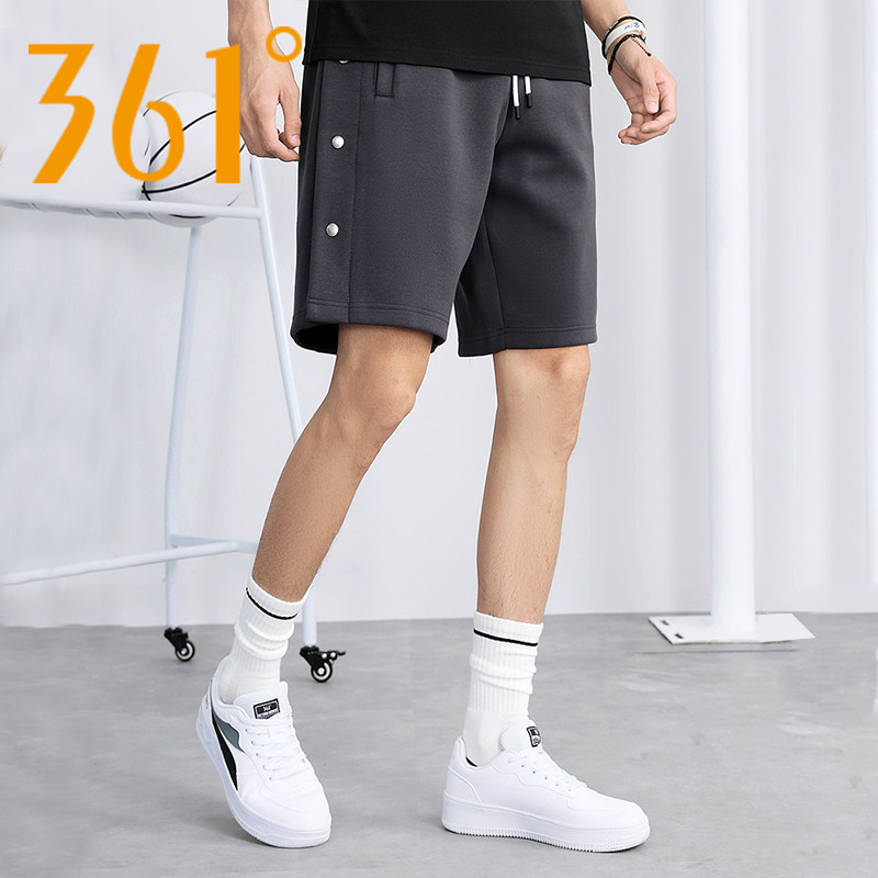 361 Sports Pants Male Shorts 2022 Summer New Casual Knit 50% Pants Men Loose Comfort Trend Pants