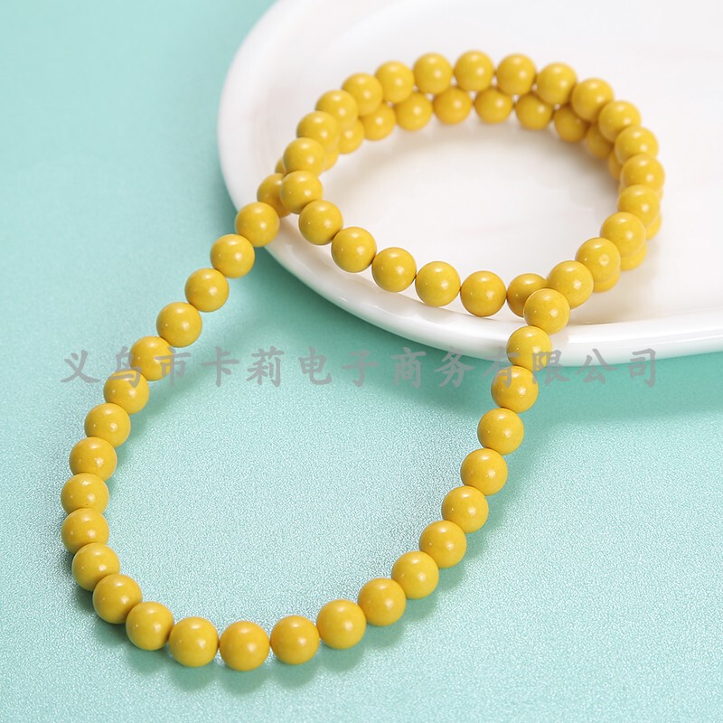 Rare Earth Strong Magnetic Necklace Moxibustion Stone Health Chain High-Performance Versatile Cordless Magnetic Energy Beads Cervical Spine Permanent Magnet Moxibustion Energy Stone