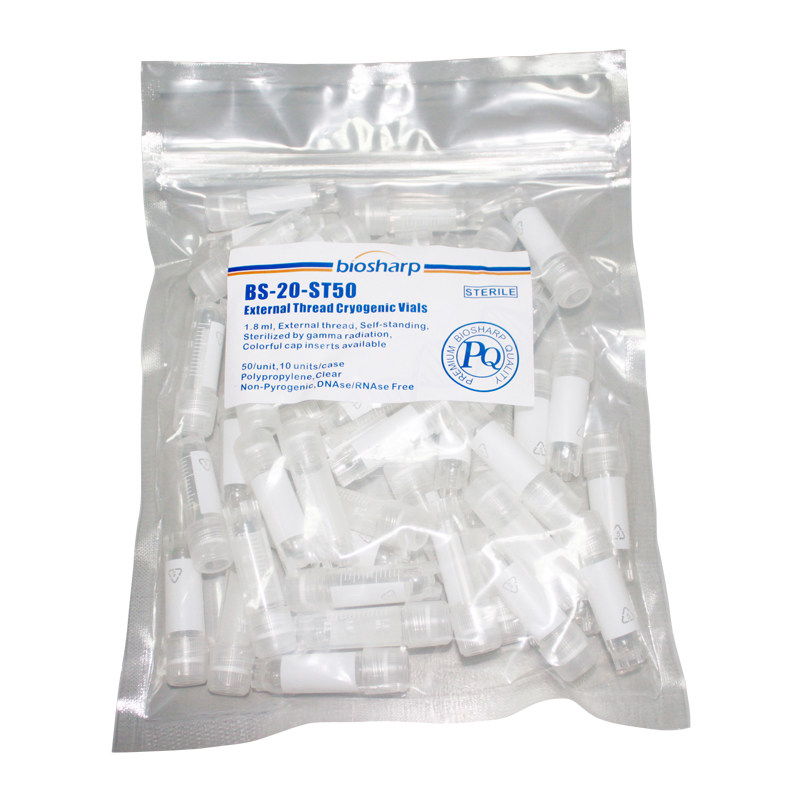 Biosharp耗材  2ml细胞冻存管 外旋BS-20-ST50  50个/包  20包/箱