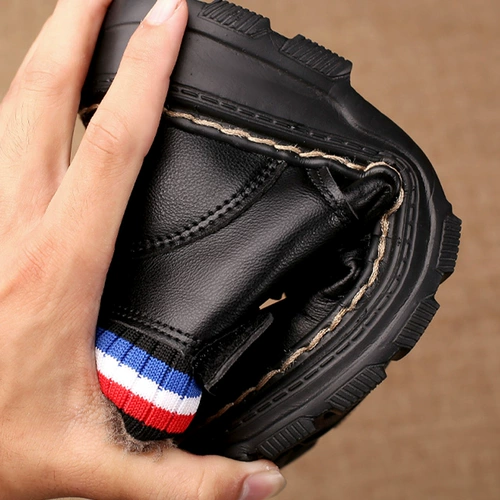 Martens, детские демисезонные модные флисовые удерживающие тепло короткие сапоги для мальчиков для отдыха