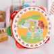 High-end kindergarten baby toys Orff percussion instrument tambourine children's tambourine wooden hand drum drum