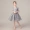 Little girl model catwalk dạ hội cô gái sinh nhật công chúa đầm nước ngoài sợi trẻ em trang phục piano mùa hè - Váy trẻ em