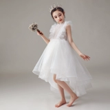 Наряд маленькой принцессы, детское платье, наряд для музыкальных выступлений, из фатина