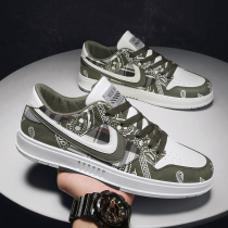 Mens shoes 2021 new summer trend canvas shoes Korean leisure wild youth sports ins trendy shoes