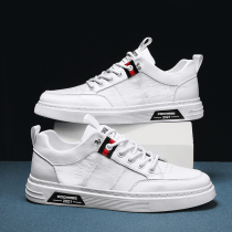 Canvas shoes men 2021 new trend Joker casual Board Shoes summer breathable thin lazy lazy one pedal small white shoes
