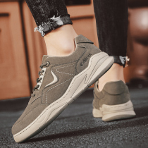  Mens shoes 2021 new summer all-match British casual tooling board shoes construction site work wear-resistant labor insurance tide shoes