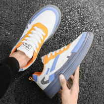  Mens shoes 2021 new summer trend casual sports canvas shoes junior high school students all-match thick-soled inner heightening tide shoes