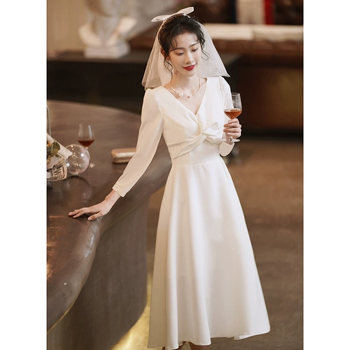 Маленькое белое платье можно носить в обычное время для регистрации и сертификации ежегодного собрания. Маленькое белое платье, помолвочное платье, женское вечернее платье.