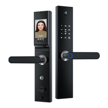 Fingerprint lock Household anti-theft door password Intelligent electronic access to the home video with surveillance camera ten brands