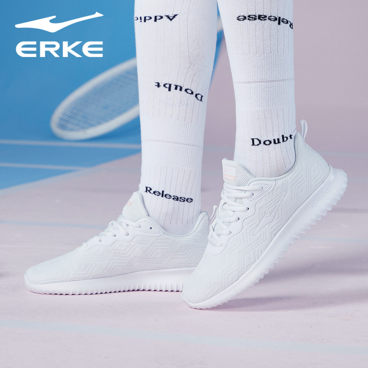 Hon Starke Women Shoes Summer Breathable Thin and White Sneakers Women Brands Light Soft-bottom Running Shoes