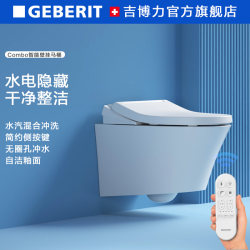 Geberit Nunavcombo Smart All-In-One Wall-Mounted Toilet Wall-Mounted Toilet Water and Electricity Hidden