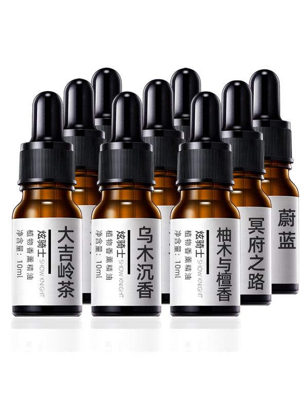 Special Essential Oil for Smart Car-Mounted Aromatherapy Diffuser, Darjeeling Tea, Oud, Agarwood, Teak, Sandalwood, Water-Soluble Humidifier