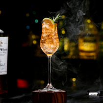 Tulip-type ladies cocktail Cup ins lead-free crystal wine glass smelling cup Champagne cup sweet wine glass small Cup