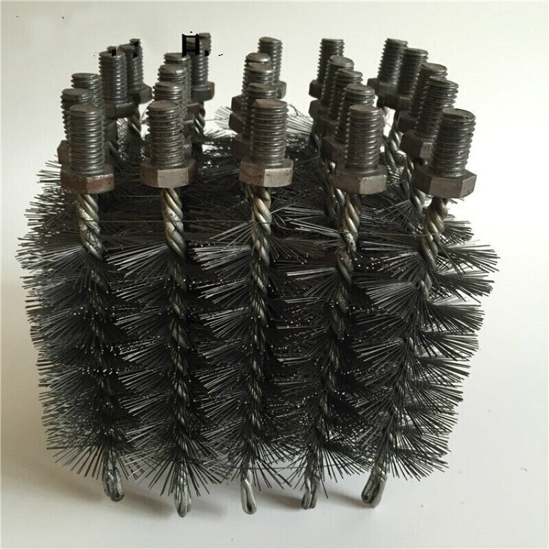 Pipe Cleaning Wire Brush, Boiler Chimney Brush, 10 Pieces 