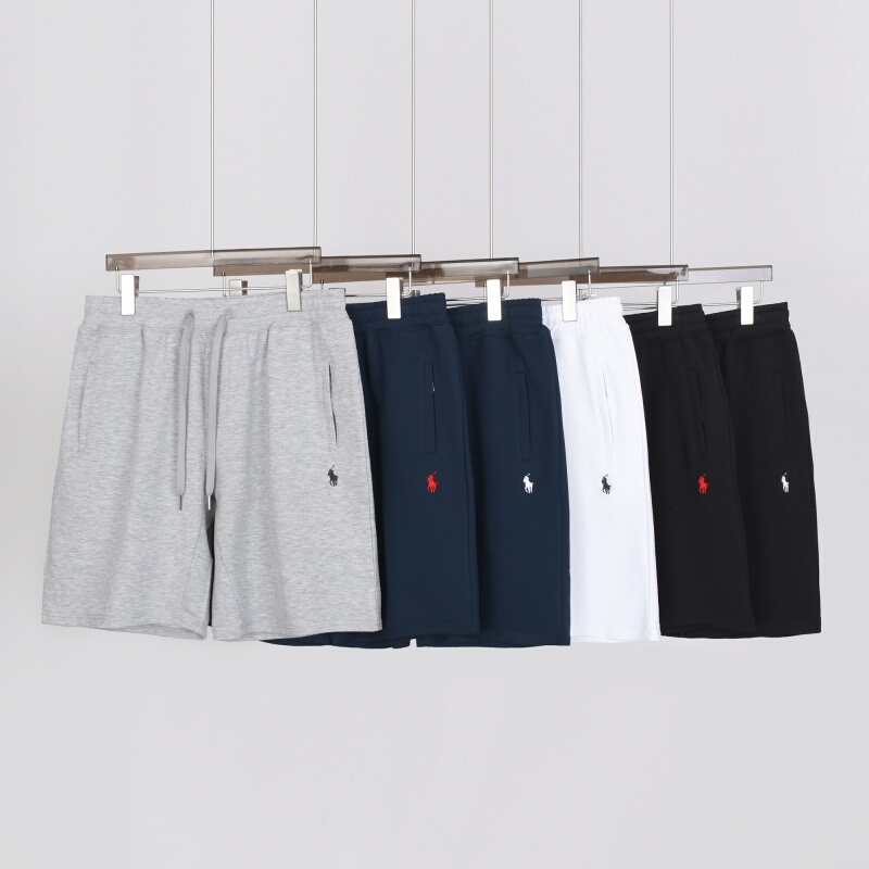 Summer New Paul Morgan Pure Cotton Sports Casual Men's Polo Five-Point Shorts Loose Mid-Length Beach Shorts for Men
