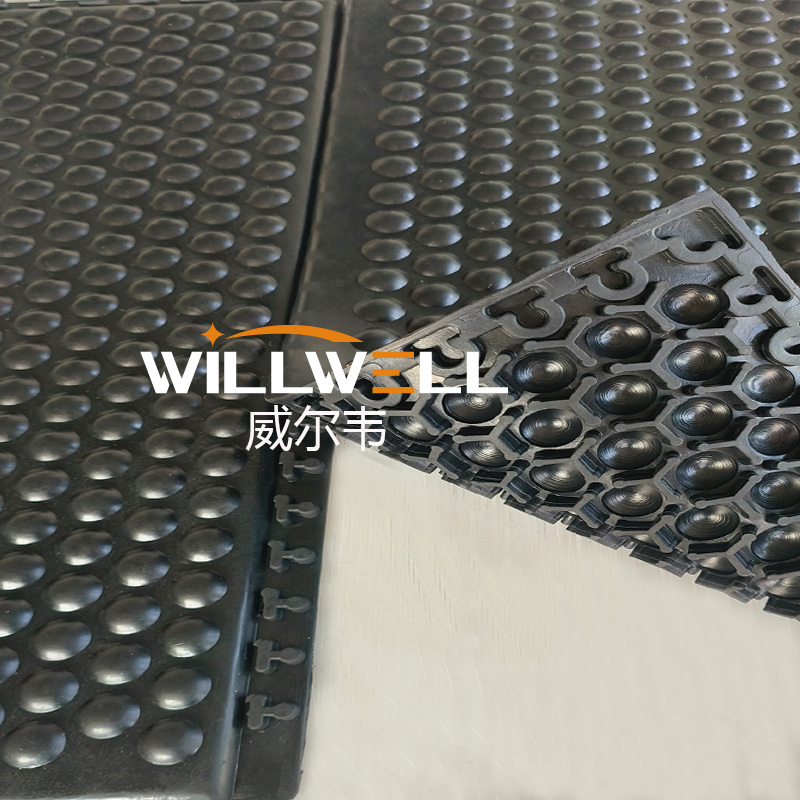 Directly from the Manufacturer, Interlocking, Non-Collapsing, Spherical, Anti-Fatigue Floor Mats, Free Shipping, Durable and Soft