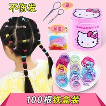 Baby Fried Braid Leather Fascia Fries Hair New Zhair Leather Jacket Head Rope Korea Cute Freshener Woman Treasure Child Oak