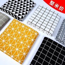 Canvas thickened table cloth canvas cotton linen coarse linen fabric linen sofa cloth cotton fabric handmade old coarse cloth decoration