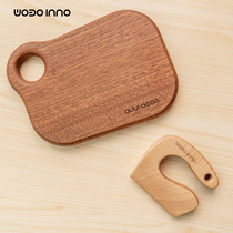WOBOINNO KIDS HOME KITCHEN TOY CHOPPINGE SOLID WOOD KITCHEN KNIFE CUTTER WOOD REAL BABY MALE AND FEMALE TOD TOD