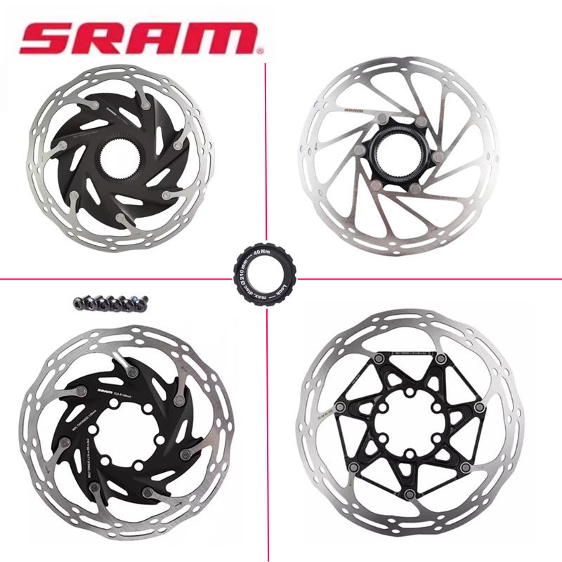 SRAM速聯CenterLine中心線160 180 200中鎖碟片CLX-R 六釘碟片160