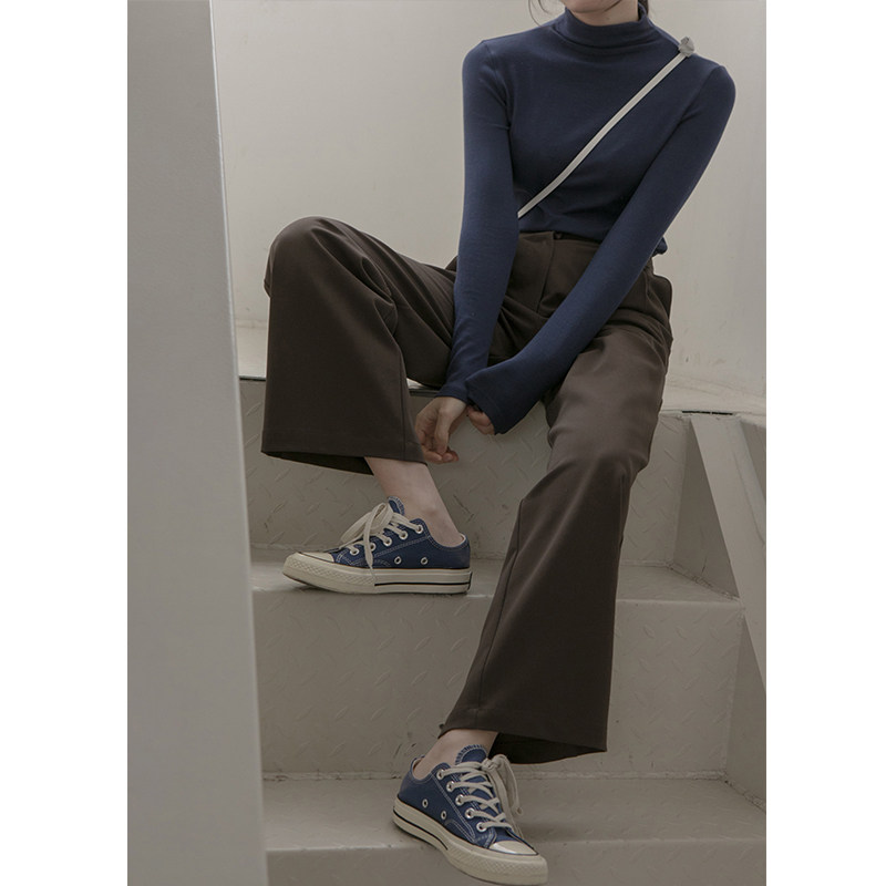 Hello Cannon wide leg Western Pants Woman Straight Barrel Loose 2022 New High Waist Display Slim Casual Tug Long Pants