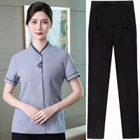 Серый топ + брюки (одинаковый фасон для мужчин и женщин)