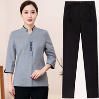 Женская серая седьмая рукава+брюки.