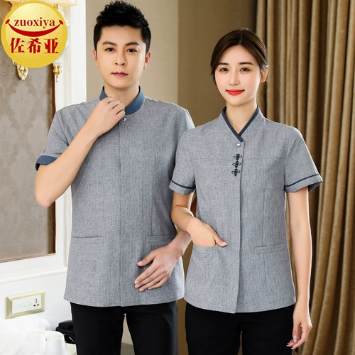 Уборка рабочая одежда Летняя короткая -отель отель