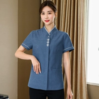 Синяя футболка, короткий рукав