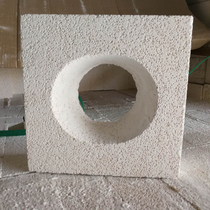 Mullite fire mouth brick Mullite size hole brick spray muzzle brick factory direct sales Foshan Nanzhuang