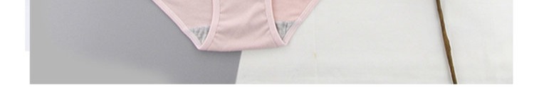 5 màu tinh khiết ít vải cotton của phụ nữ 100% cotton eo giữa không có dấu vết quần lót sinh viên cỡ lớn - Cặp đôi quần lót cặp đôi ngộ nghĩnh