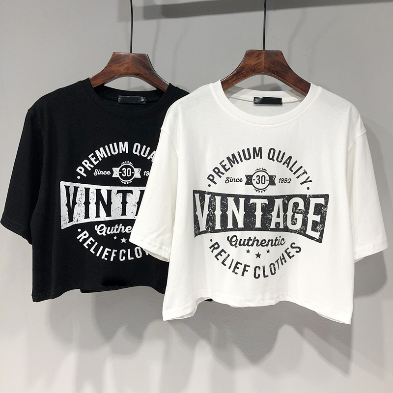 Korean Dongdaemun Women's Clothing 2026 Summer New Loose Pure Desire Short Short-Sleeved T-Shirt Petite Slimming Top