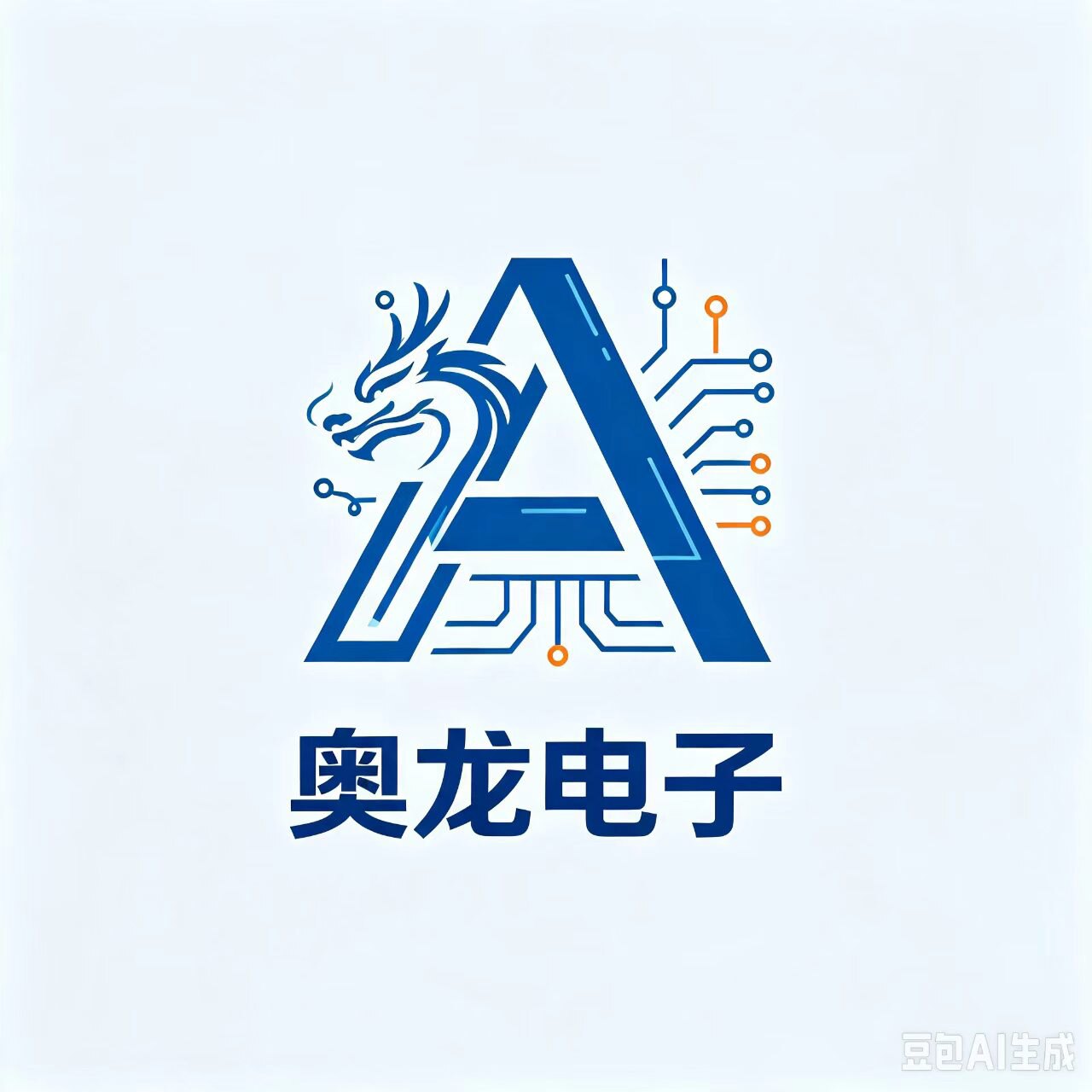 奥龙液晶电子配件的LOGO