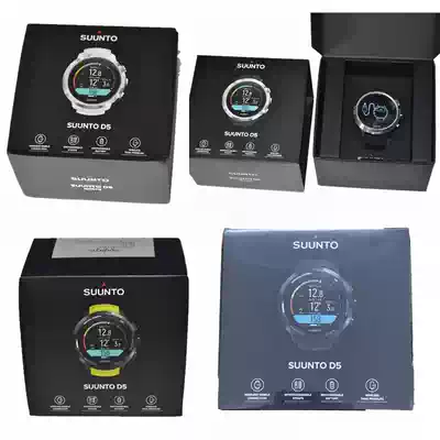 SUUNTO D5 scuba free color screen with mobile phone push computer diving watch on wrist