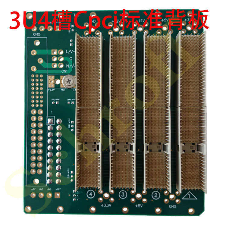 CPCI Backplane 3U4 slot Standard CPCI backplane