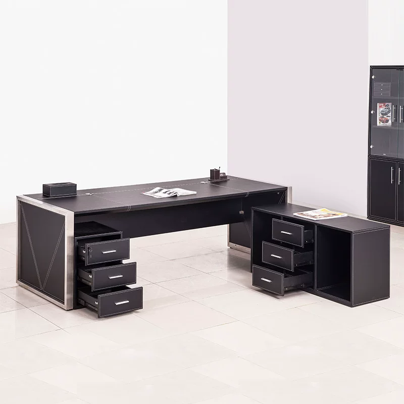 Одна из стола руководителя The boss table president desk supervisor table, стол, письменный стол комплекс простая современная офисная мебель