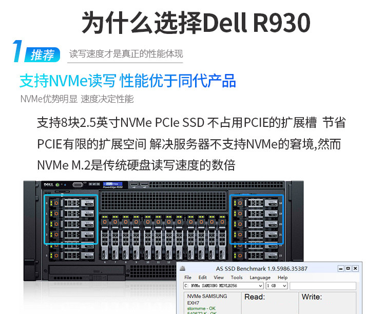 товар из китая dell戴尔r930服务器4u主机四路e7内存数据库云计算crm erp5885hv3