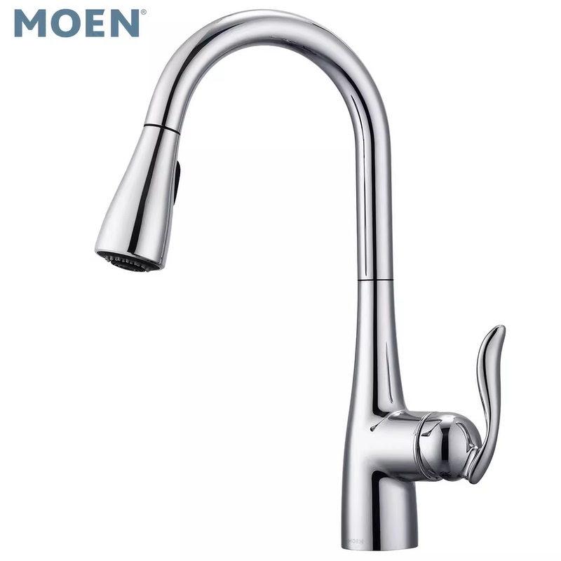 Moen Kitchen Sink Pull-Out Hot and Cold Faucet 67001/68000/68001/7594/87014/7864