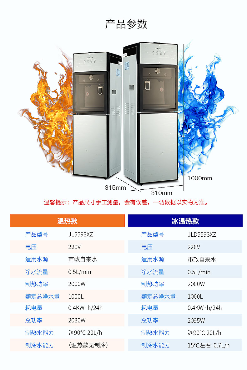 máy lọc nước kangaroo 净 饮 机 Máy lọc nước nóng lạnh lạnh gia đình văn phòng dọc 5593XZ - Nước quả kinh nghiệm mua máy lọc nước