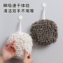 Snowier wipe hand towels Home Kitchen can be hanged with water-not-free hair rub Handball washroom Thickened Wipe wipe