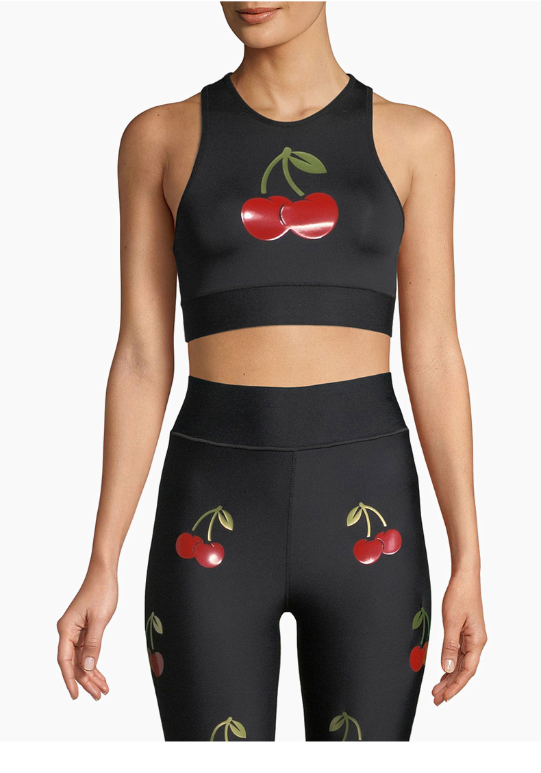 RESHAPE / Tu sửa Ultracor Fun Cherry In Đồ lót thể thao cường độ trung bình Độ cao - Đồ lót thể thao áo tập thể thao