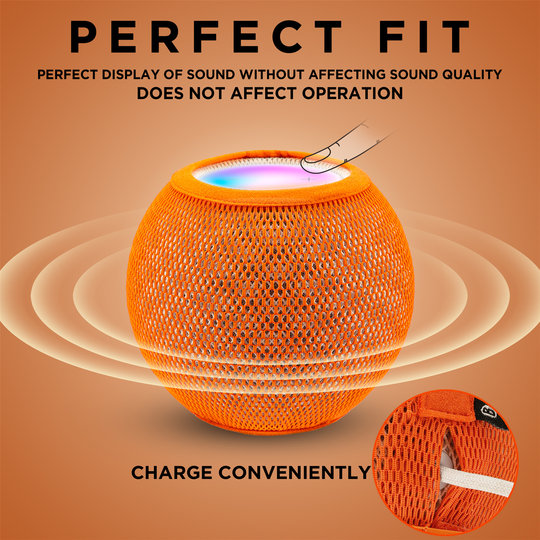 适用于苹果HomePodMini智能音箱防刮防尘更多影音配件器架线音响