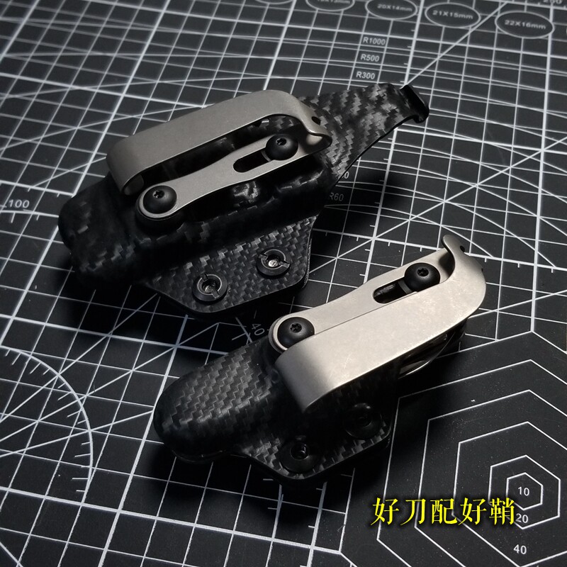 Титановые сплавы клип Mult Mummert о TDGEAR CLOTED TI CLIP 6AL4V edc/natural born players 